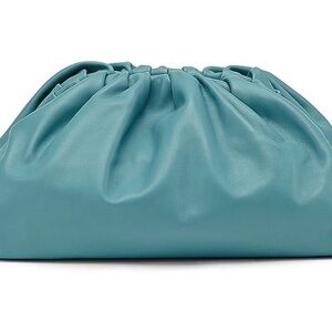 Bottega Veneta Pouch Clutch in Lagoon $3600